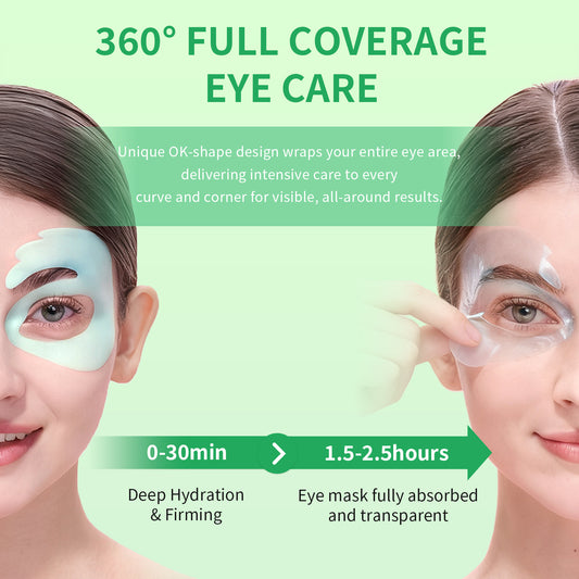 Calm Green Ok Eye Mask 6 pieces