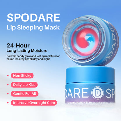 Lip Sleeping Mask Blueberry Candy Glow Balm