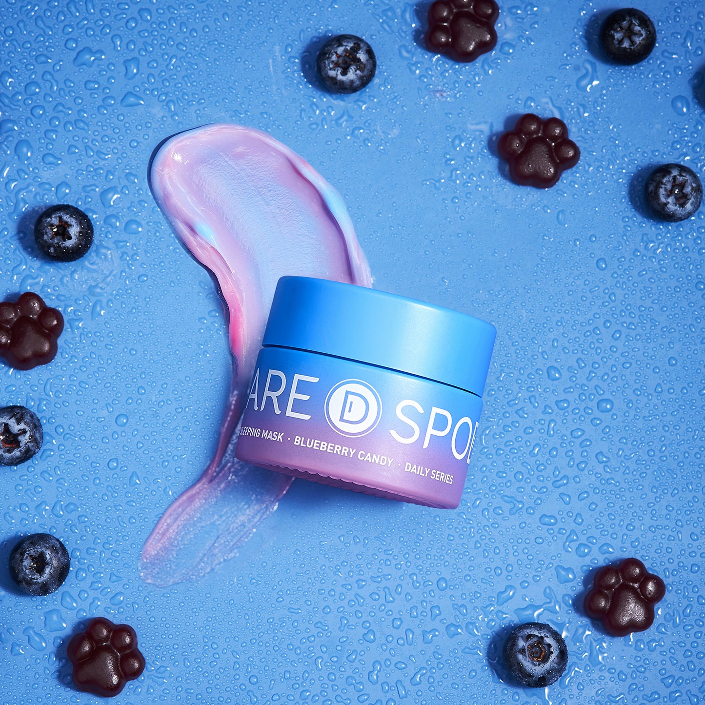 Lip Sleeping Mask Blueberry Candy Glow Balm