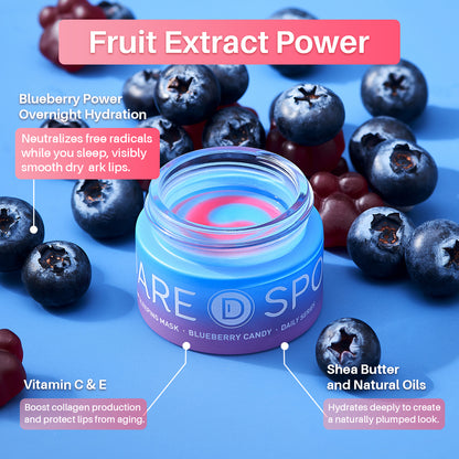 Lip Sleeping Mask Blueberry Candy