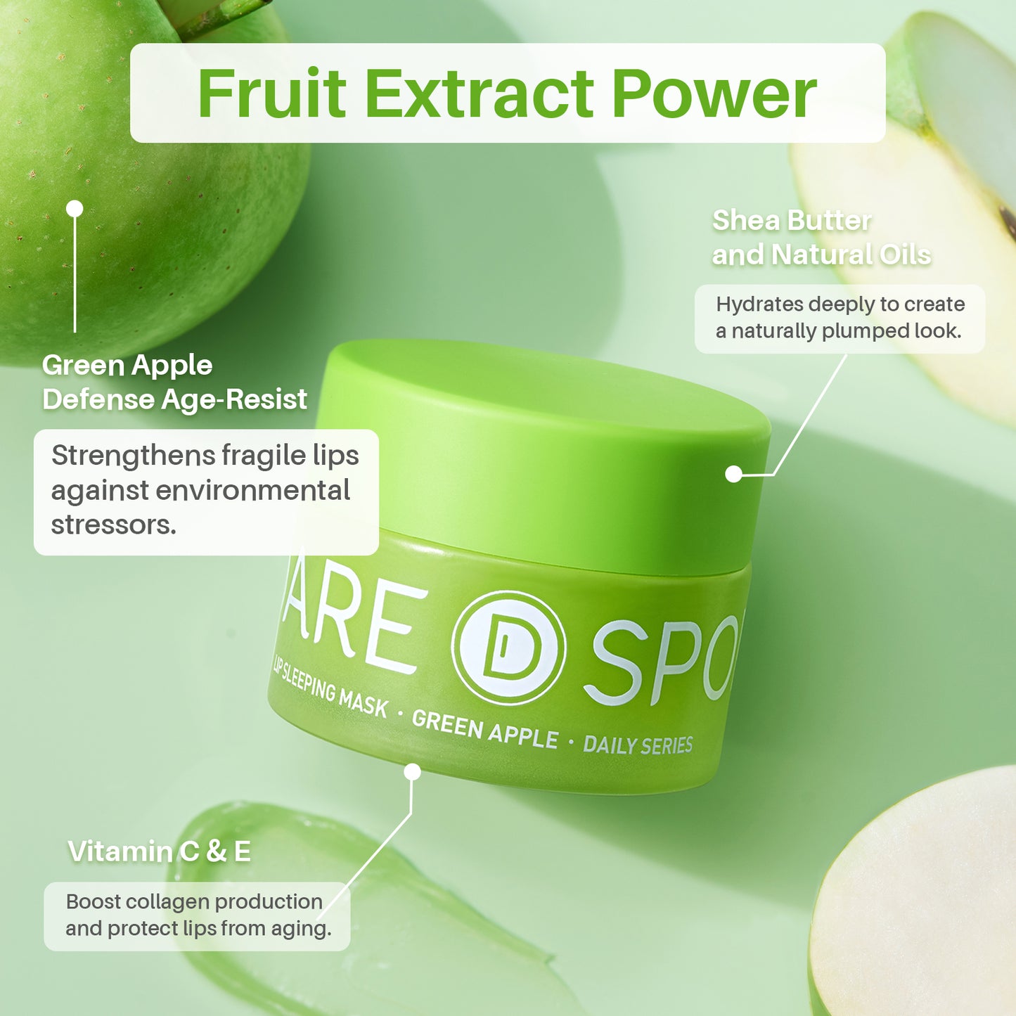 Sleeping Lip Mask Green Apple